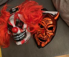 2 new adult Halloween Masks