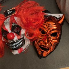 2 new adult Halloween Masks