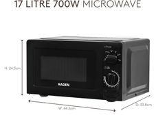 17 Litre Compact Microwave