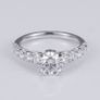 2.02ctw Diamond Solitaire Ring - 14K Gold VVS2 Clarity Image 6