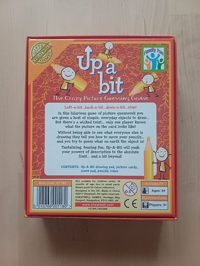 Up A Bit - Family Party Drawing Guessing Board Game