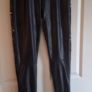 Spanx Black Sequin Faux Leather Leggings Image 6