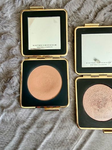 Victoria Beckham x Estee  Lauder Bronzer and Higlighter Duo Compact Bundle