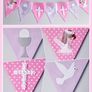 Beautiful Personalised Communion Bunting Image 2