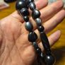 Vintage Beaded Black Necklace. Image 4