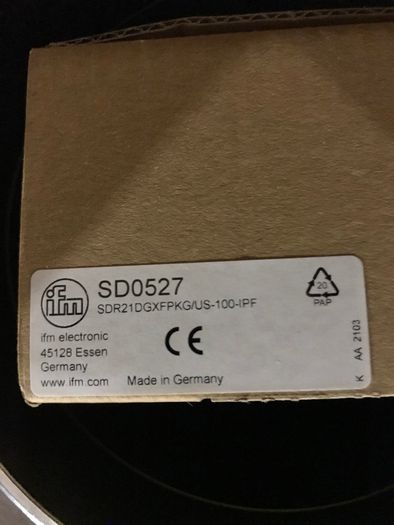 ifm flow monitor SD0527
