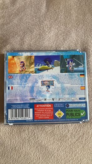 Sonic Adventure Sega Dreamcast (CIB) COLLECTION/POST