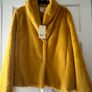 New YUMI Mustard Fur Jacket Image 2