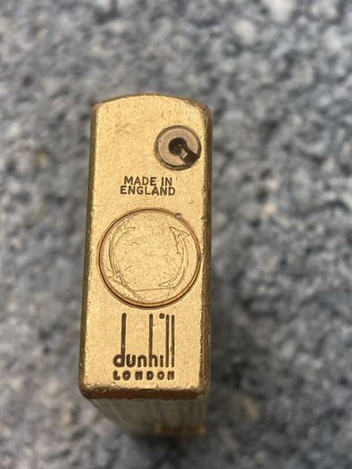 Vintage Dunhill lighter - Tartan pattern