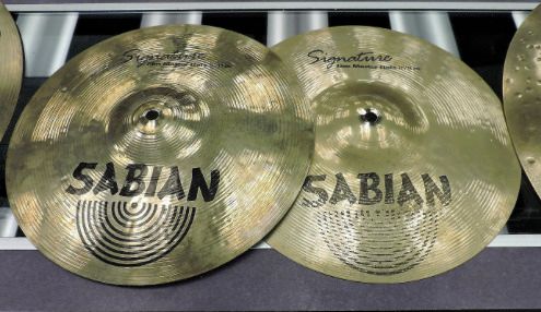 Sabian 13" Signature Dave Garibaldi Jam Master Hi-Hat Cymbals