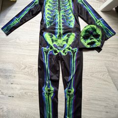 halloween skeleton costume 6/8