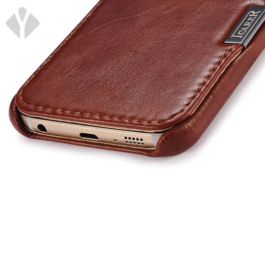 S6 Full Body Vintage Leather Case