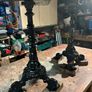 2 cast iron pub table bases only Image 2
