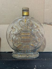 Antique cognac bottle