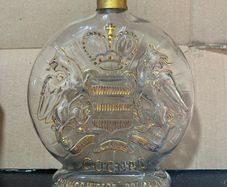Antique cognac bottle