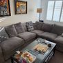 Grey Sectional Couch Image 2