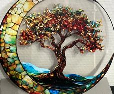 Tree of Life Mosaic Wall Art