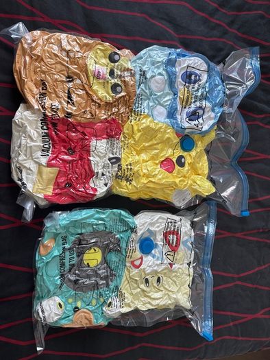 Squishmallows Pokemon x6