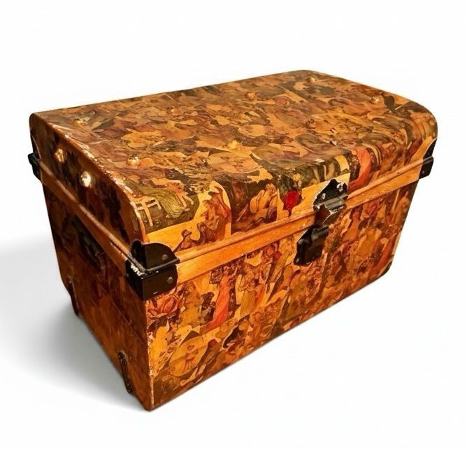 Vintage Antique Trunk