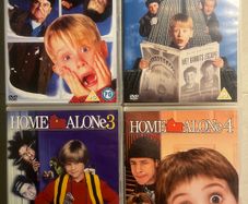 Home Alone 1,2,3,4 DVD Collection. All Four Movies