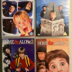 Home Alone 1,2,3,4 DVD Collection. All Four Movies