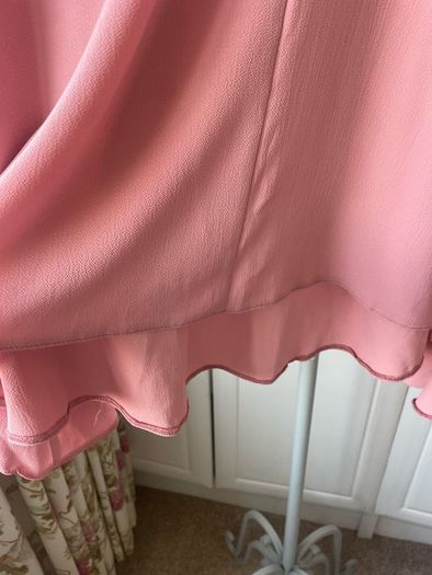 blouse Bnwt size 10 dusky pink high neck blouse