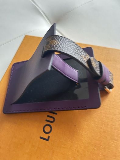 Genuine Louis Vuitton Luggage Tag/ Bag Charm