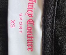 Juicy Couture tracksuit black