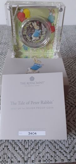 2022 Tale of Peter Rabbit Coin