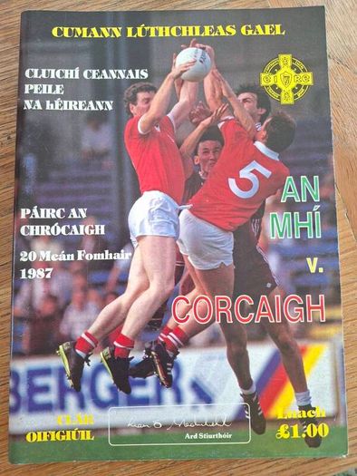 Gaa All Ireland Final 1987 Meath V Cork