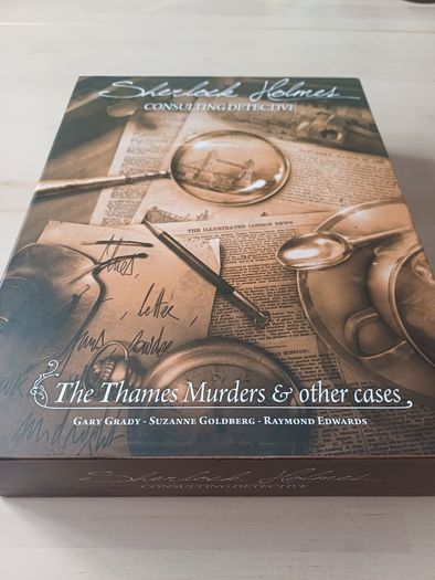 Sherlock Holmes Consulting Detective Murder Mystery Board Game 2018