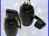 main image for ad New 32 GB USB Grenade Shape Flash USB Memory Stick Pen Drive 32G #776