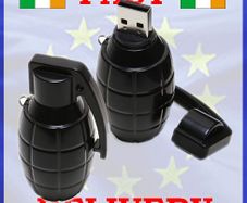 New 32 GB USB Grenade Shape Flash USB Memory Stick Pen Drive 32G #776