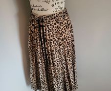 animal print skirt