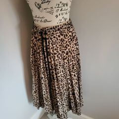 animal print skirt
