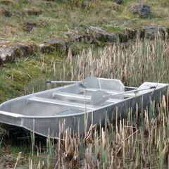 Aluminum 13ft fishing boat