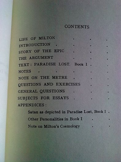 Old Irish schoolbook Ireland Paradise Lost by John Milton Book 1