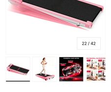 Space Saving Motorised Treadmill with LCD Display
