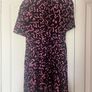 Brand new new look black and pink cotton shirt  dress with belt Image 5