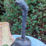Large Bohemian crafted wooden lamp Image 7
