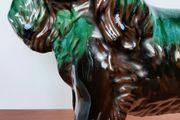 Vintage Canadian "Blue Mountain" Ceramic Spaniel Figurine