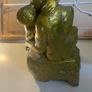 sculpture vintage plaster reproduction of "The Kiss" by French Sculptor Auguste Rodin, statue, Image 3