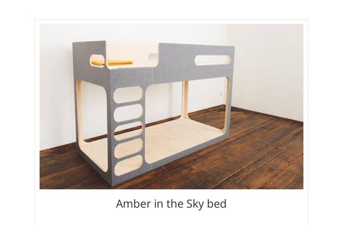 Perludi Amber in the Sky Loft / Bunk Bed Grey