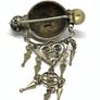 Rare antique silver Norwegian Solje brooch Image 7
