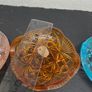 1950s Bohemia glass trinket dishes Image 2