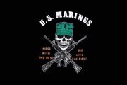 USA Marines Dont mess with best flag FREEPOST