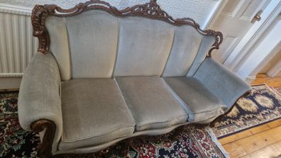 Baroque Rococco style couch. Suit elegant interior.