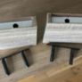 Two floating shelves with brackets Image 2