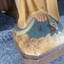 VINTAGE Our Lady Statue stepping on a Snake Image 4