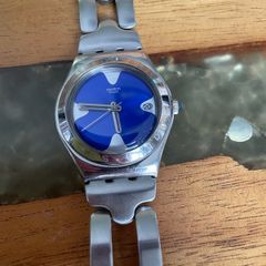Swatch Irony wrist watch blue dial